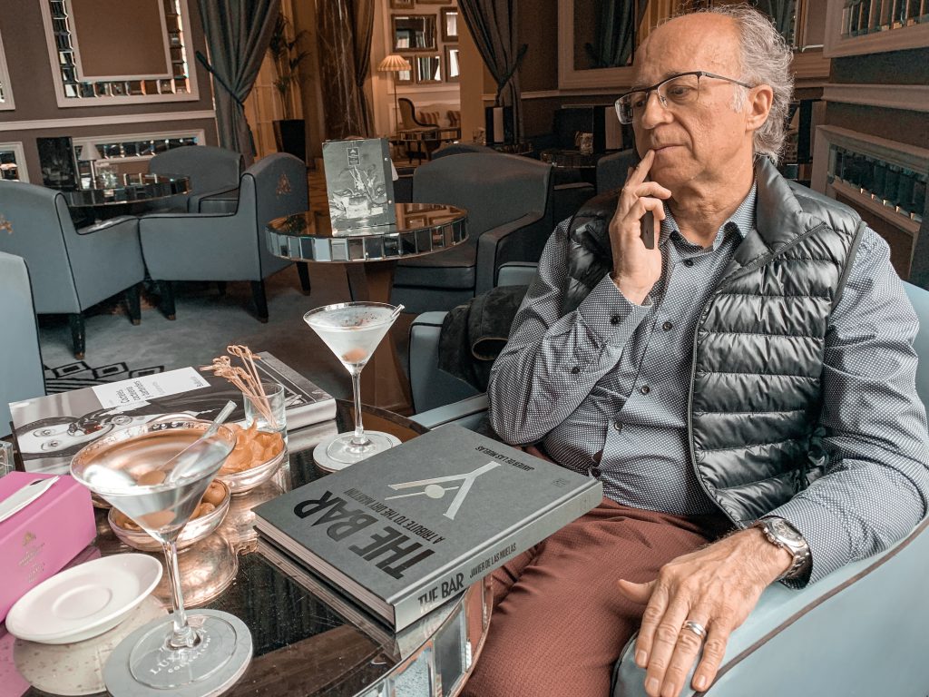 JAvier de las muelas, creador de Dry Martini