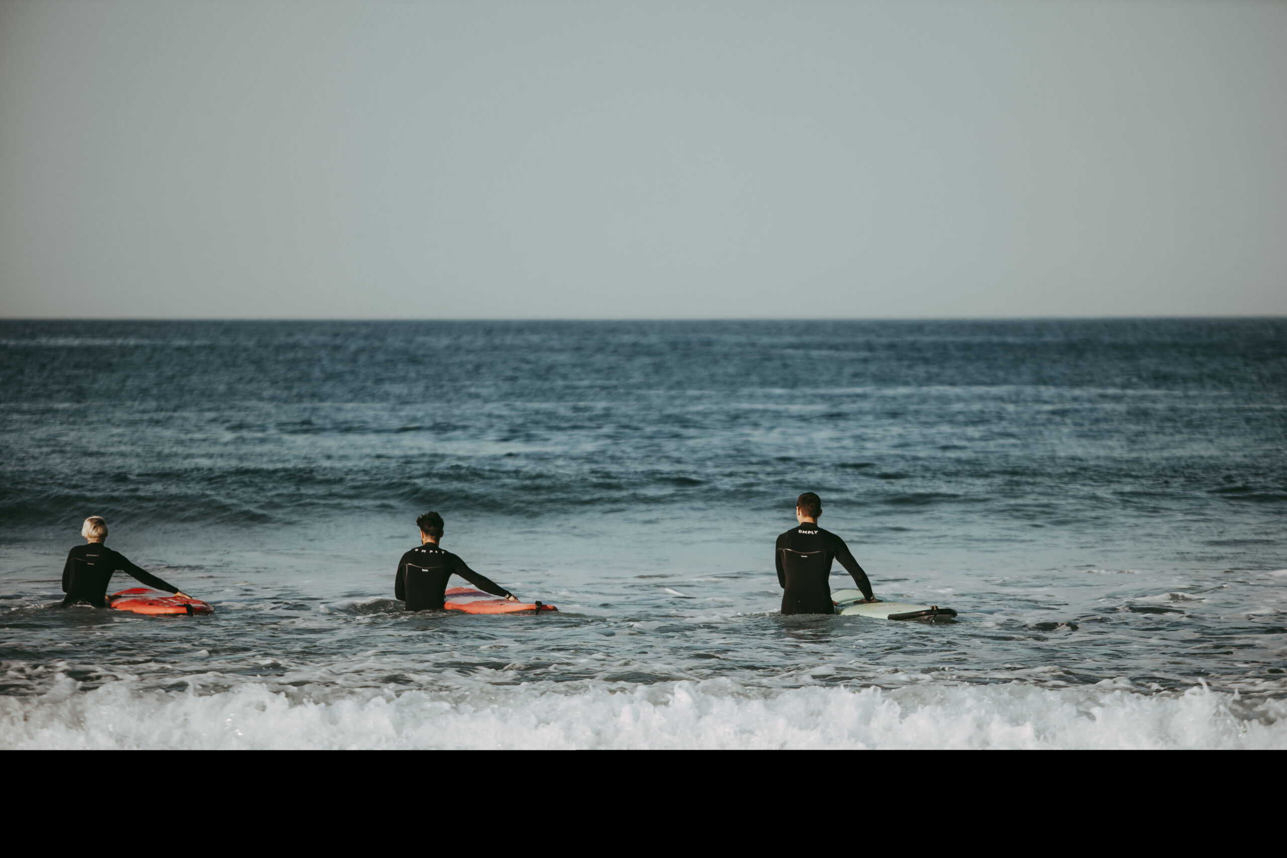 Surf en San Sebastian, playa Zurriola