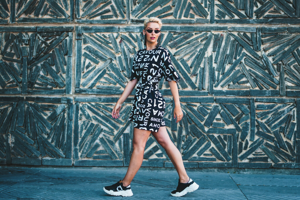 fashion women walking