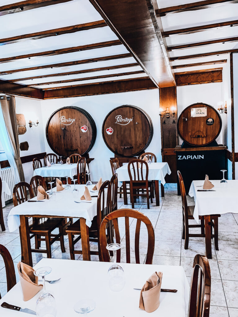 restaurante en zarautz