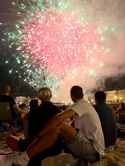 fuegos artificiales