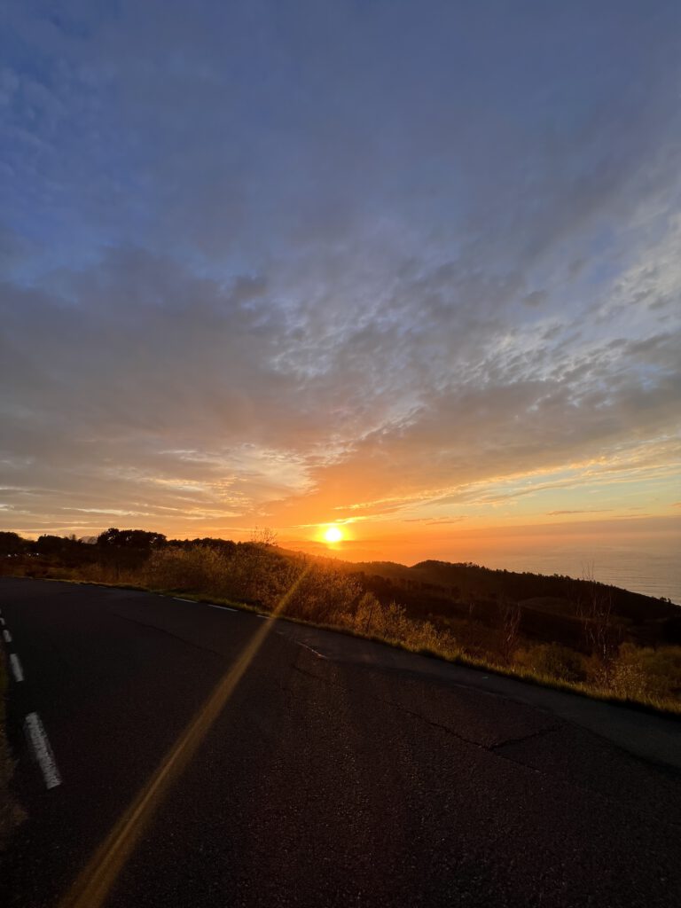 atardecer en san sebastian