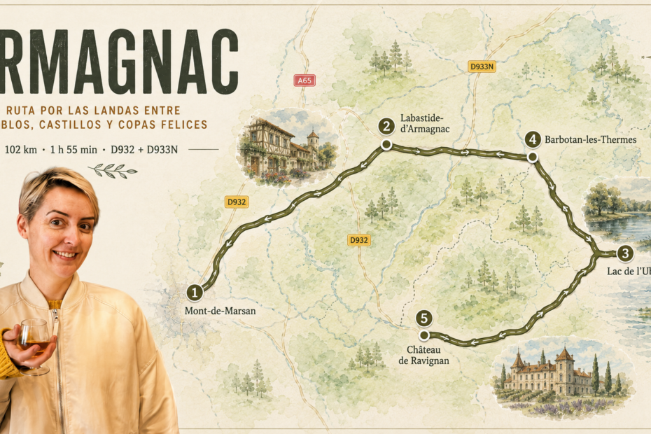 ruta por armagnac